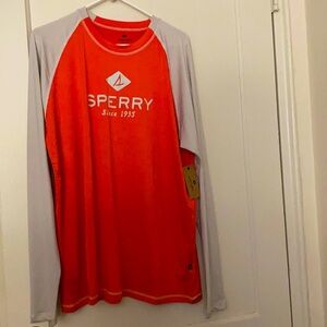nwt sperry uv protected long sleeve size: XL
